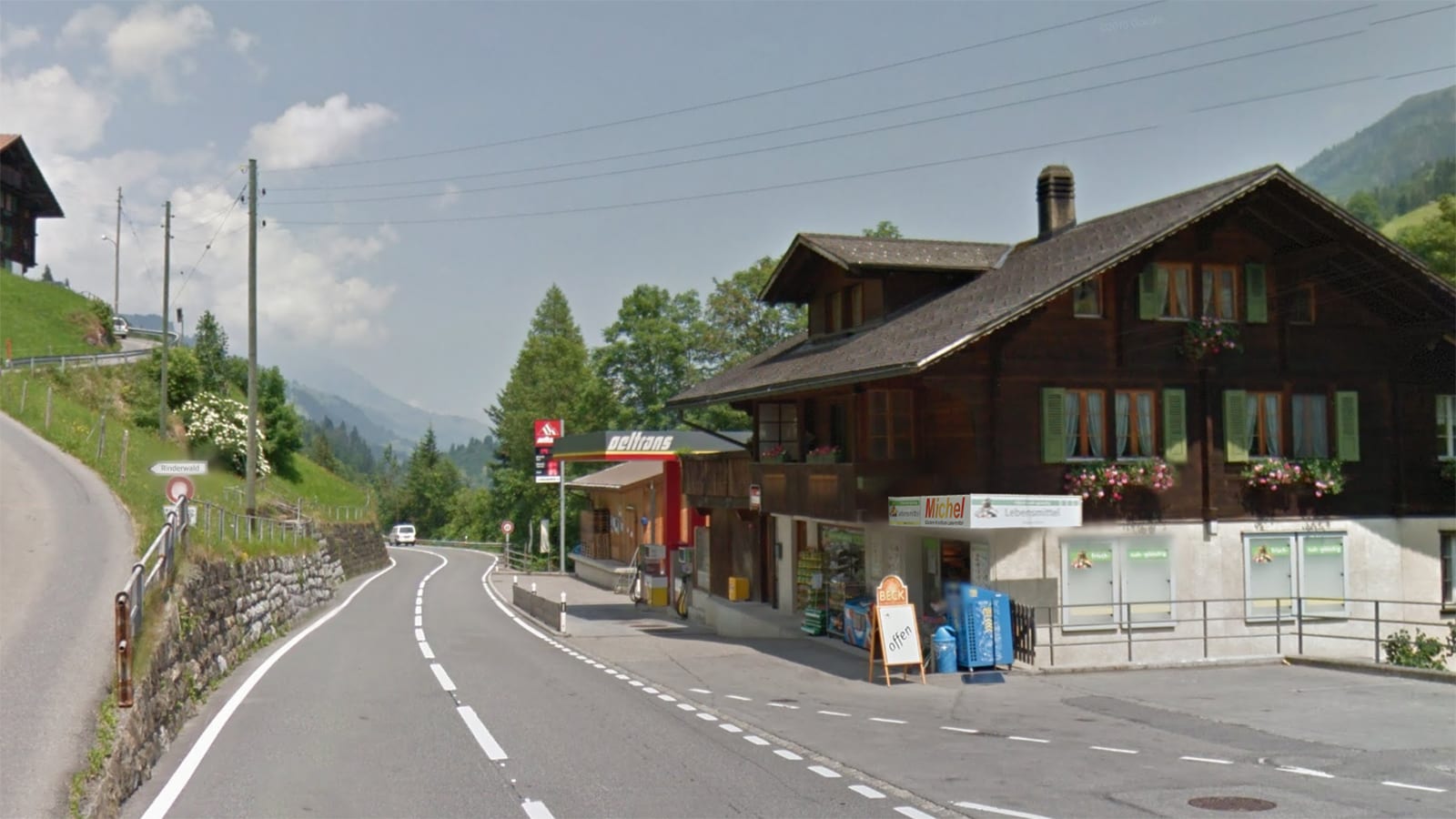oeltrans Tankstelle Achseten