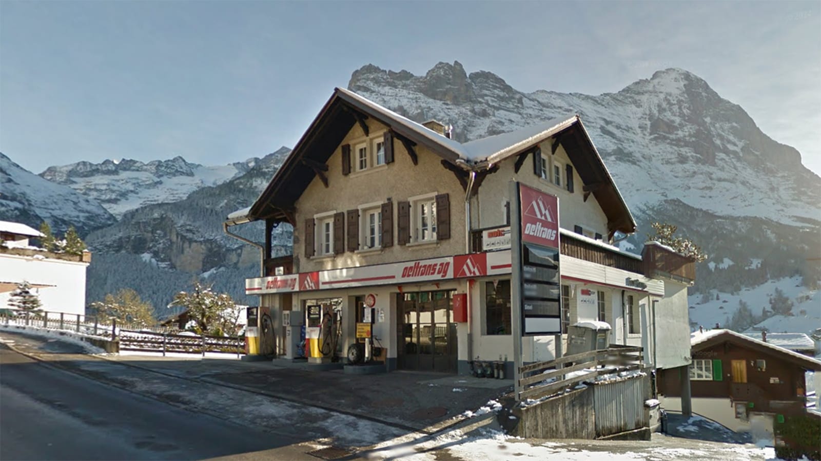 oeltrans Tankstelle Grindelwald