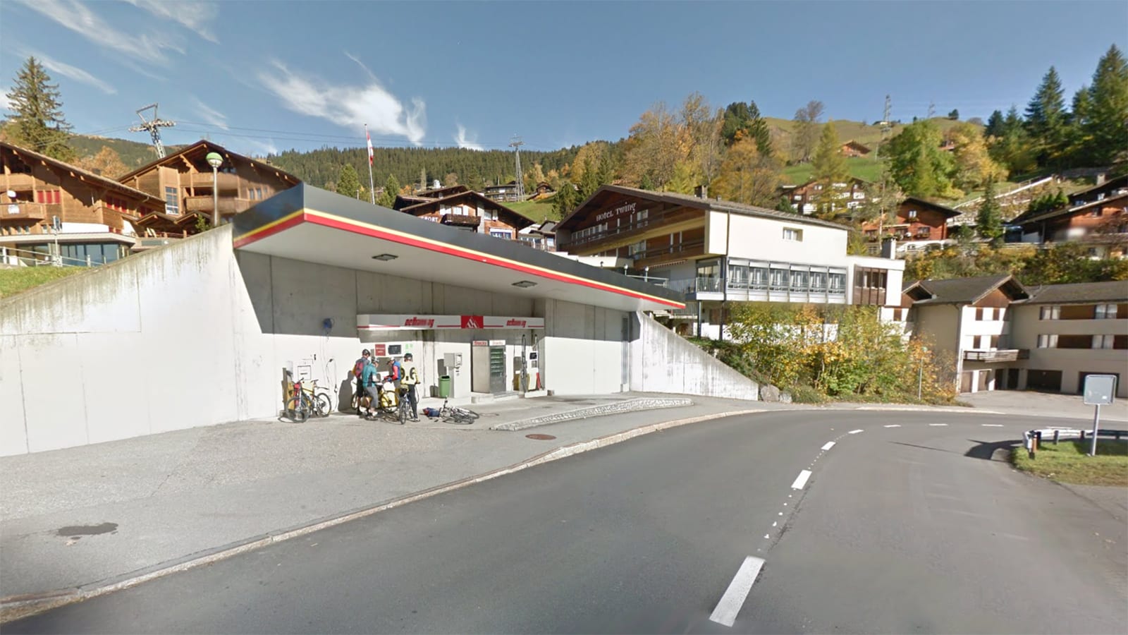 oeltrans Tankstelle Hasliberg