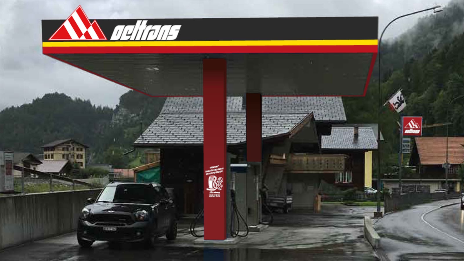 oeltrans Tankstelle Innertkirchen