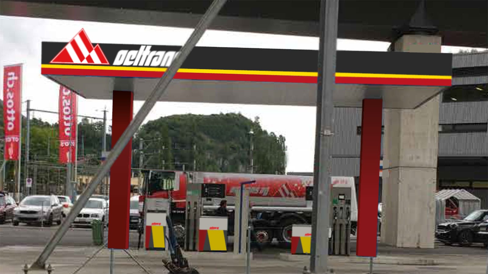 oeltrans Tankstelle Interlaken Ost