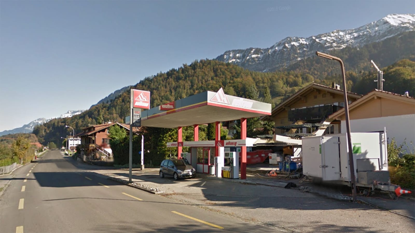 oeltrans Tankstelle Leissigen
