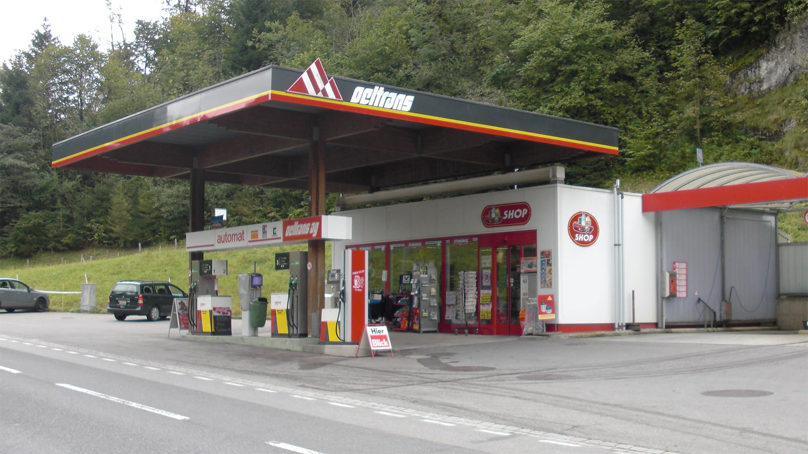 oeltrans Tankstelle Meiringen