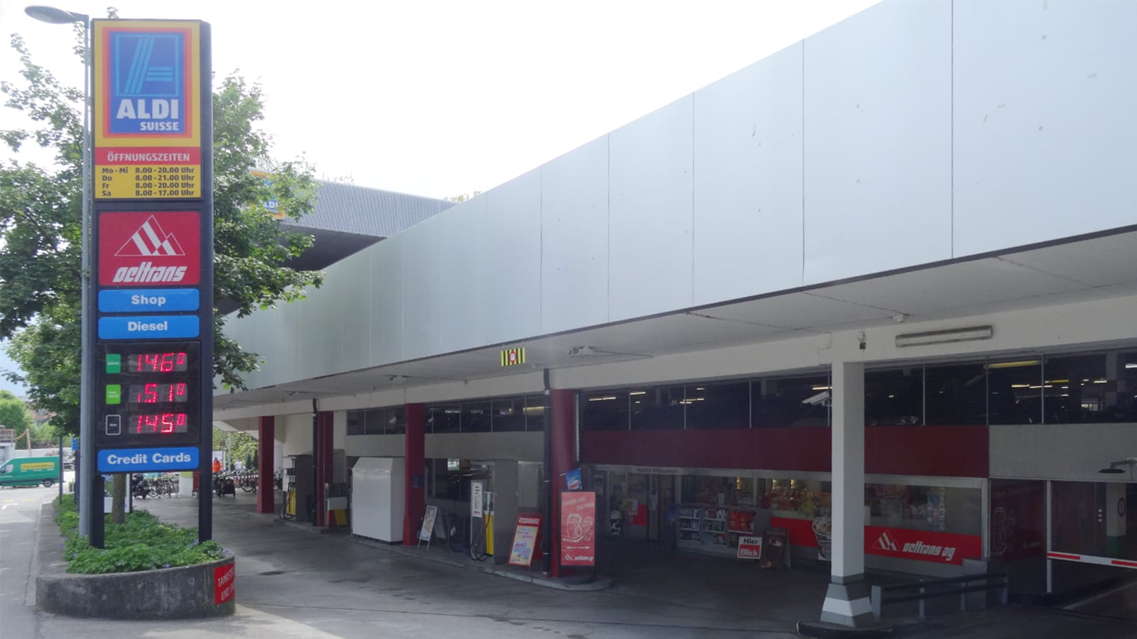 oeltrans Tankstelle Thun